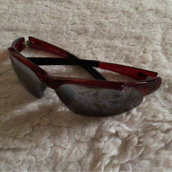 IronMan Drive B FTG Foster Grant Sport Sunglasses SR 04 08 090000218 Red Black - Picture 11 of 11